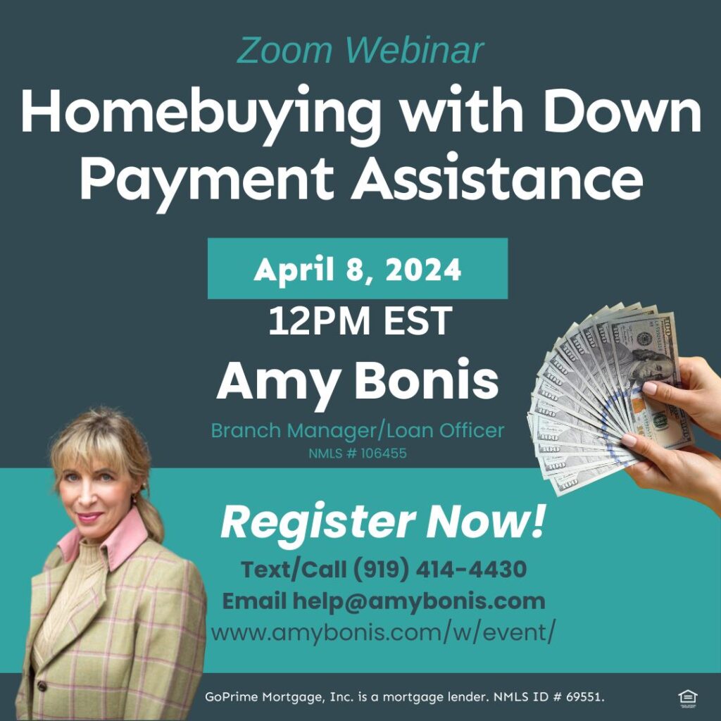 down payment assistance webinar