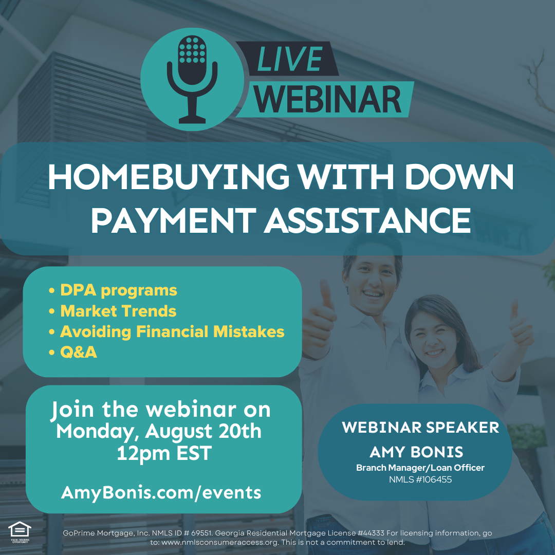 Homebuying with Down Payment Assistance August 20, 2024